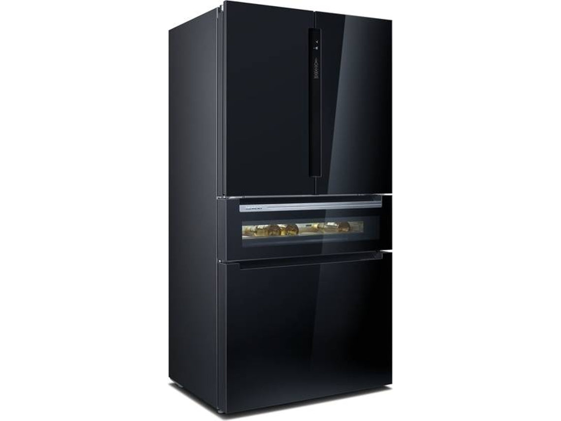 Frigorífico Americano SIEMENS KF96RSBEA (No Frost - 183 cm - 572 L - Negro)