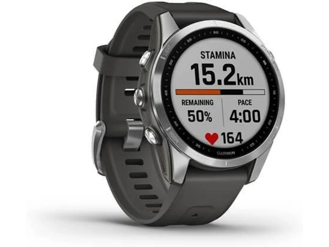 Reloj Deportivo GARMIN Fenix 7S (Bluetooth - Hasta 18 días de autonomia - Gris)