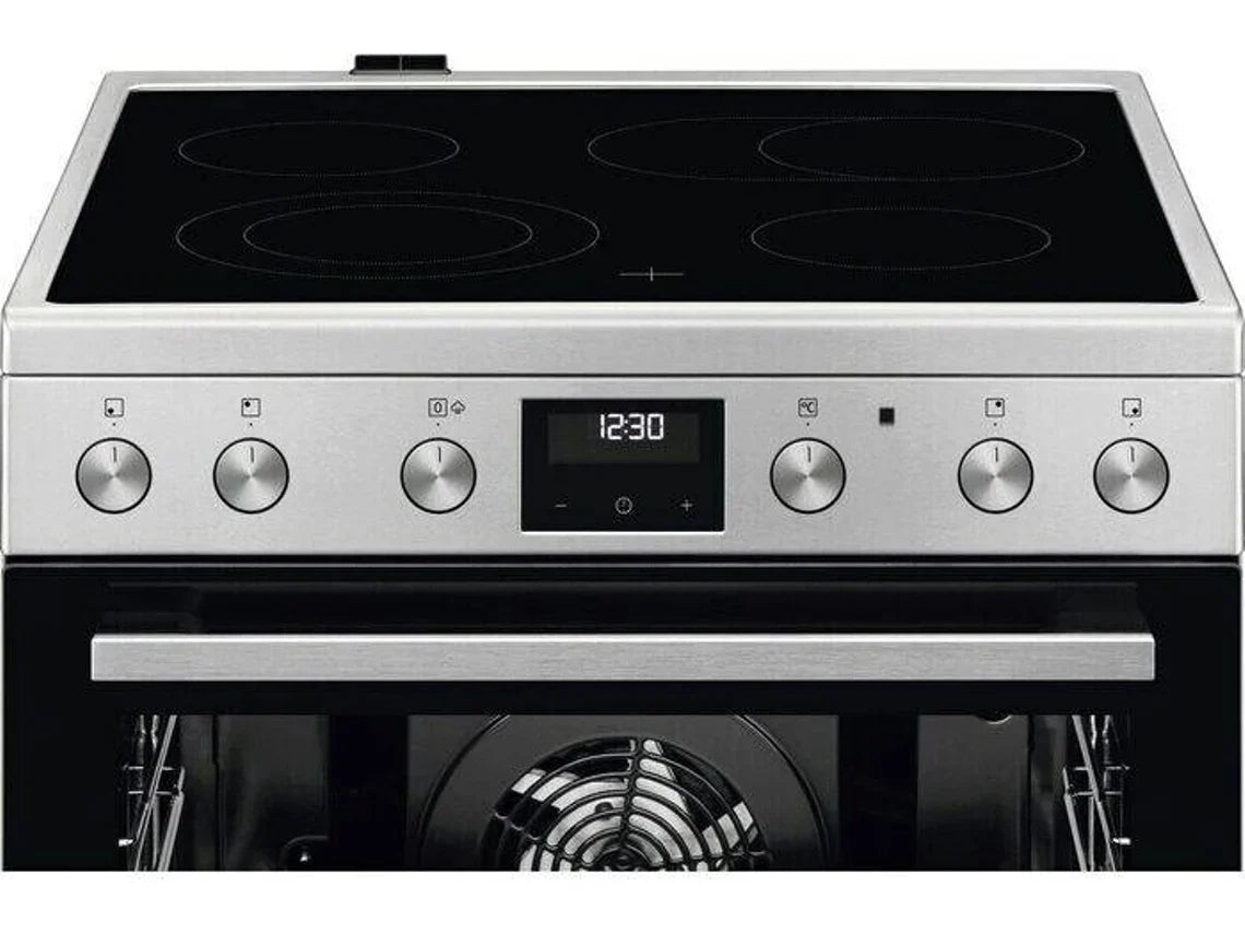 Cocina Vitrocerámica AEG CCB6642CBM (Eléctrico - 59,6 cm - Inox)