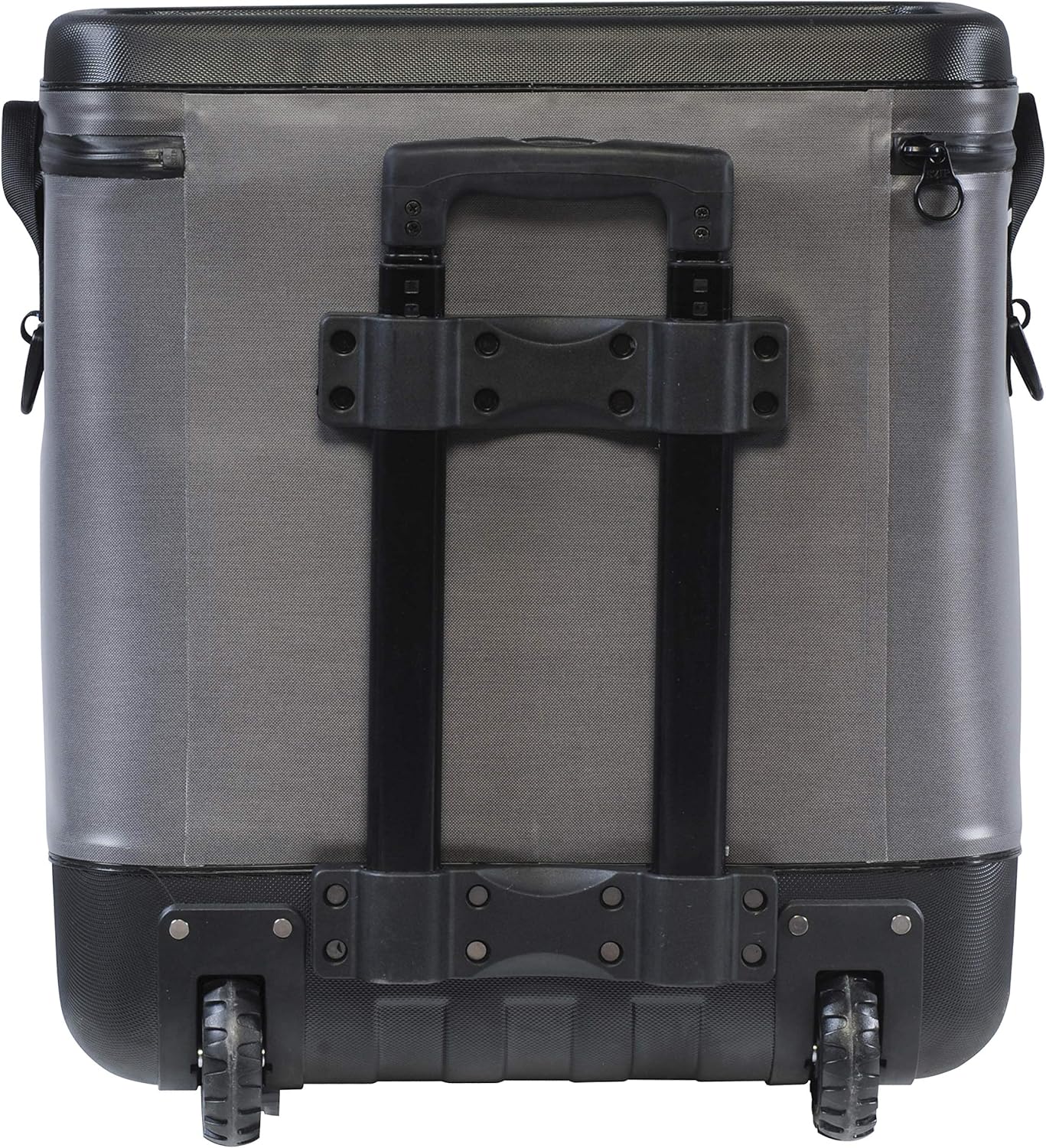 Nevera con ruedas Evolution Outdoor, aislada y a prueba de fugas, EVO Premium, con tapa moldeada en ABS, 8 presillas para accesorios y asa retráctil de 4 niveles