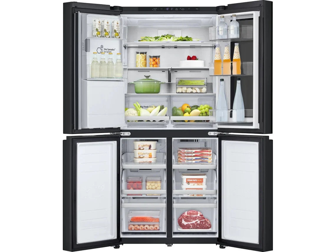 Frigorífico Americano LG GMG860EPBE (No Frost - 178,7 cm - 508 L - Negro)