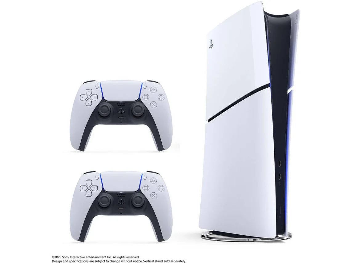 Consola PS5 Slim Digital + Dualsense Blanco