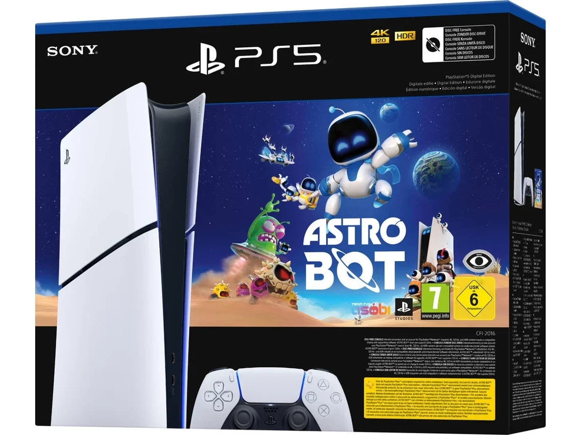 Consola PS5 Digital + Juego Astro Bot