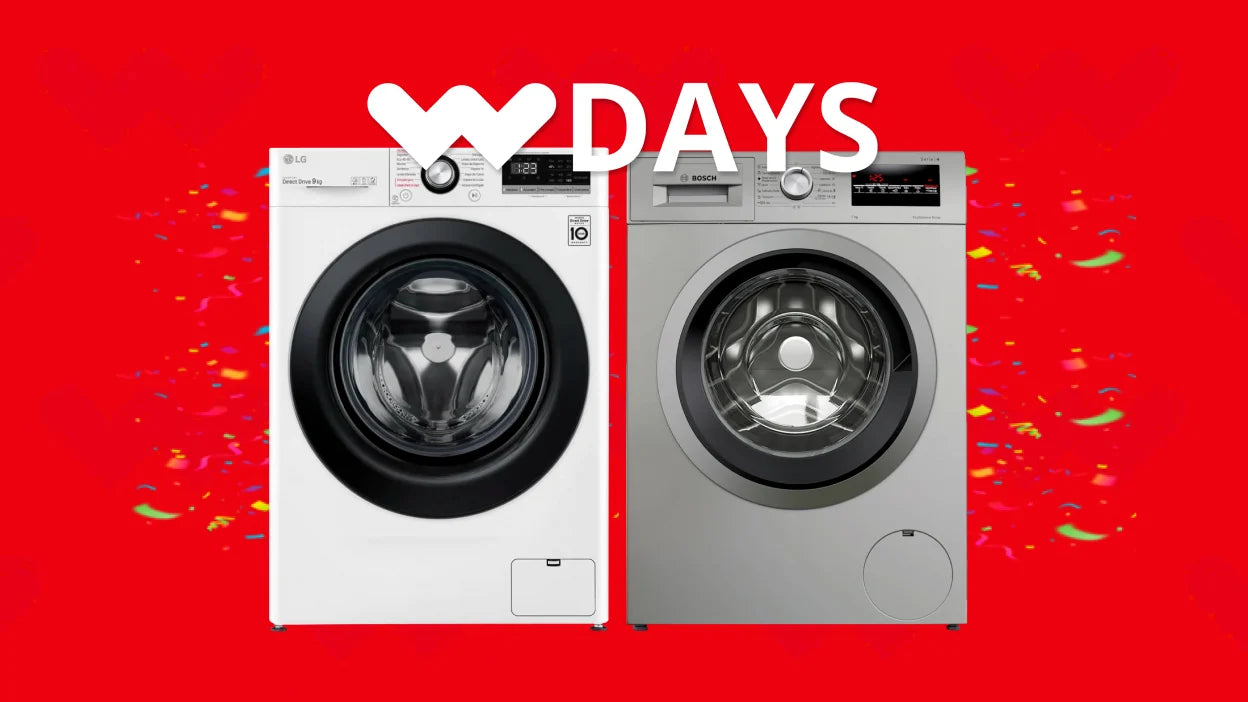 Máquinas de lavar e secar