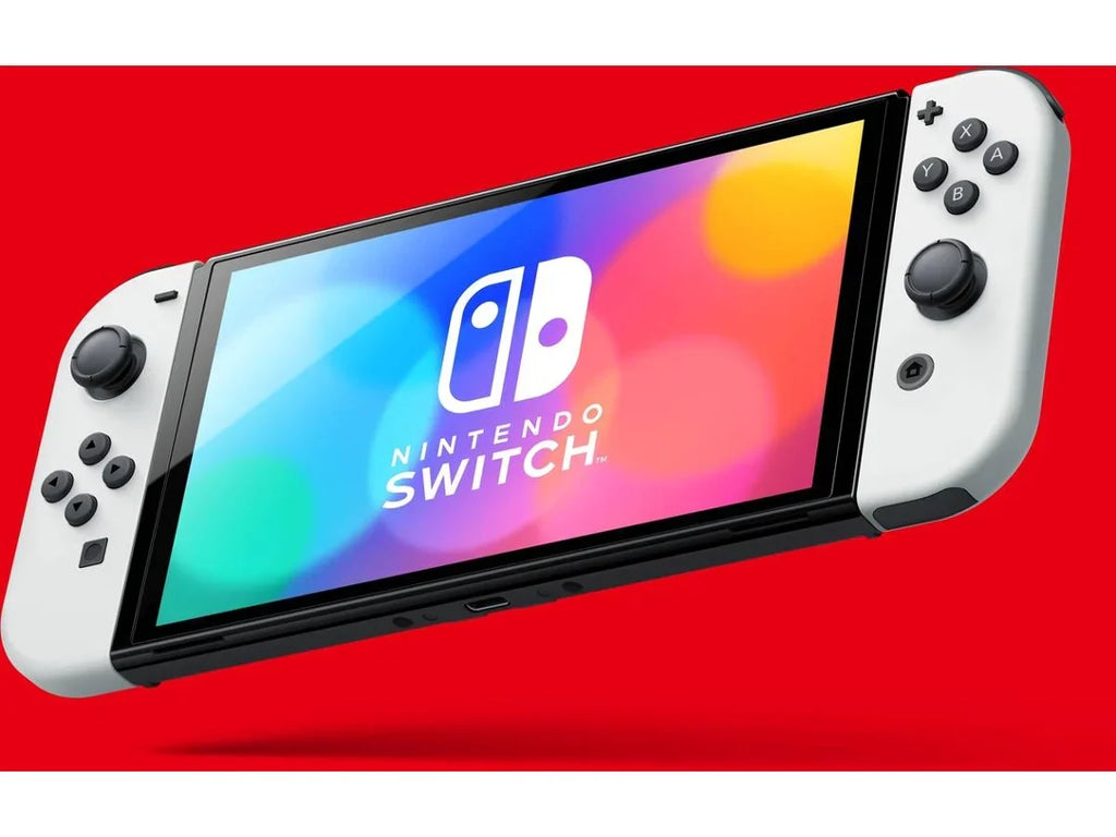 Consola Nintendo Switch Modelo OLED (64 GB - Blanca)