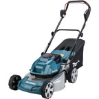 Cortacésped inalámbrico Makita DLM463PT2 con 2 baterías de 5,0 Ah