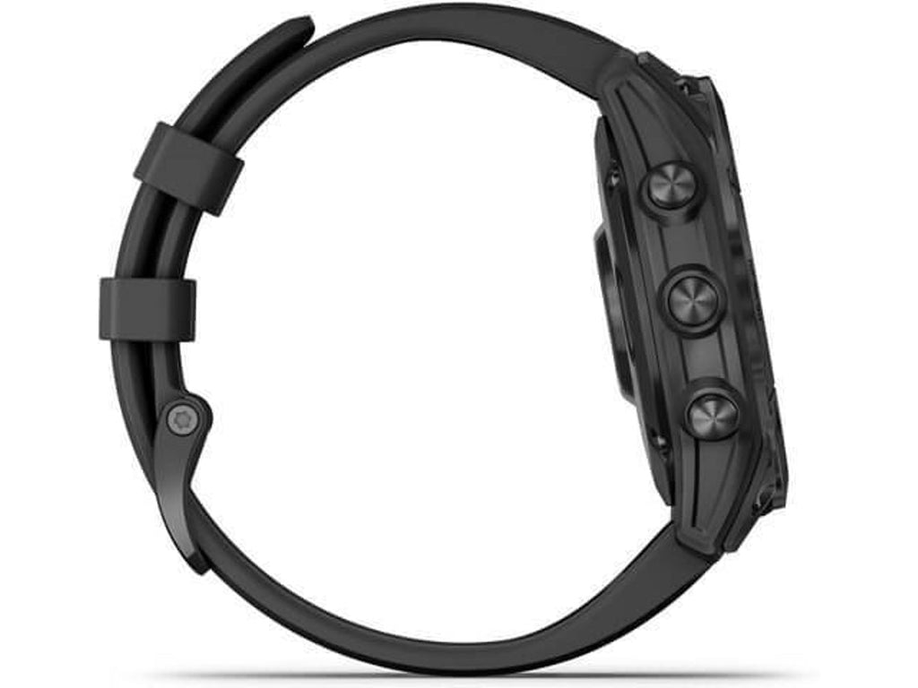Reloj Deportivo GARMIN Fenix 7 Solar (Bluetooth - Hasta 14 días de autonomia con Energia Solar - Negro)