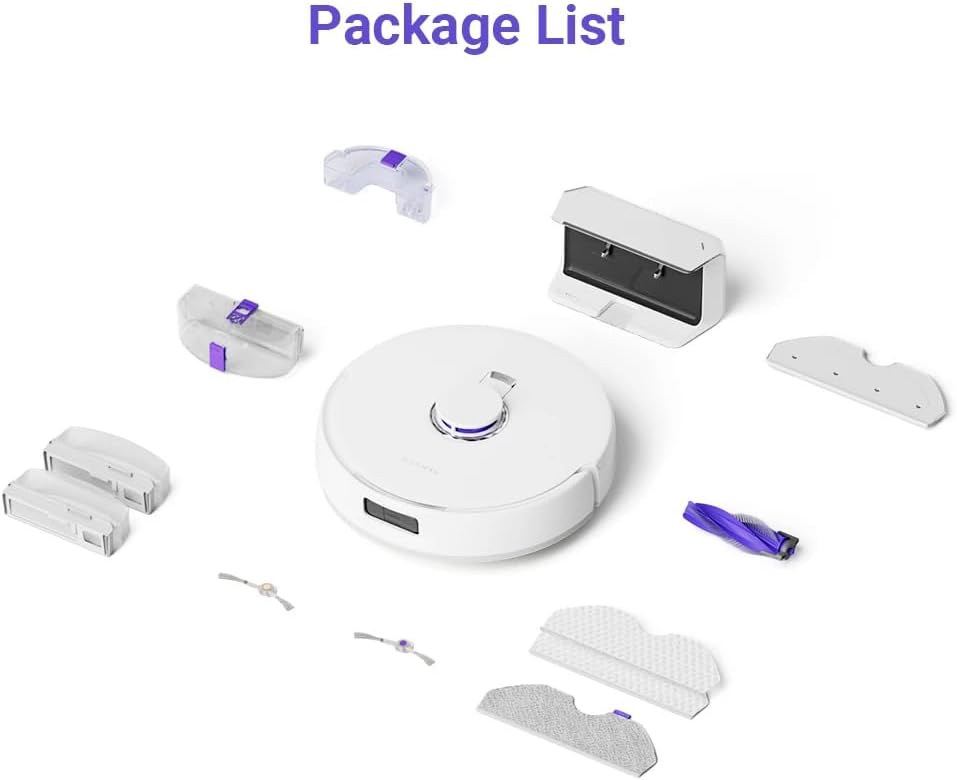 NARWAL Freo X Plus Robot Aspirador y Fregona, 7 Semanas de Almacenamiento de Polvo, Cero Enredos, Succión de 7800Pa, Lavado, Evitación de Obstáculos con Triple Láser, Navegación LiDARl