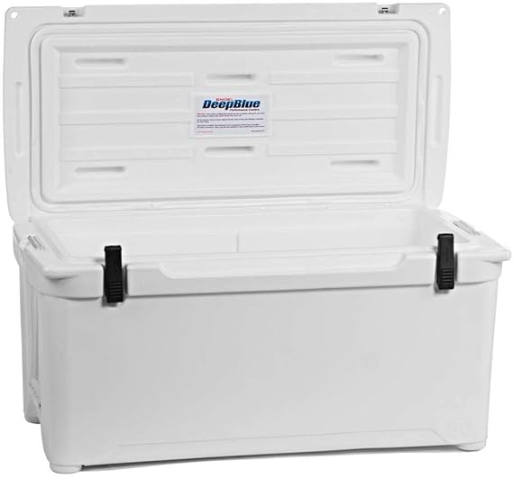 Cubo para hielo Engel Coolers ENG80 | Nevera rotomoldeada de alto rendimiento y durabilidad, capacidad para 75 latas, sin costuras, ideal para camping, caza y pesca - Gris mate