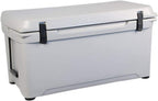 Cubo para hielo Engel Coolers ENG80 | Nevera rotomoldeada de alto rendimiento y durabilidad, capacidad para 75 latas, sin costuras, ideal para camping, caza y pesca - Gris mate