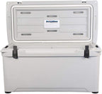 Cubo para hielo Engel Coolers ENG80 | Nevera rotomoldeada de alto rendimiento y durabilidad, capacidad para 75 latas, sin costuras, ideal para camping, caza y pesca - Gris mate