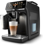 Philips Serie 5400 Cafetera Espresso - Café en Grano - Espumador de Leche LatteGo, 12 Especialidades de Café, Pantalla Intuitiva, 4 Perfiles de Usuario, Negro (EP5441/50)