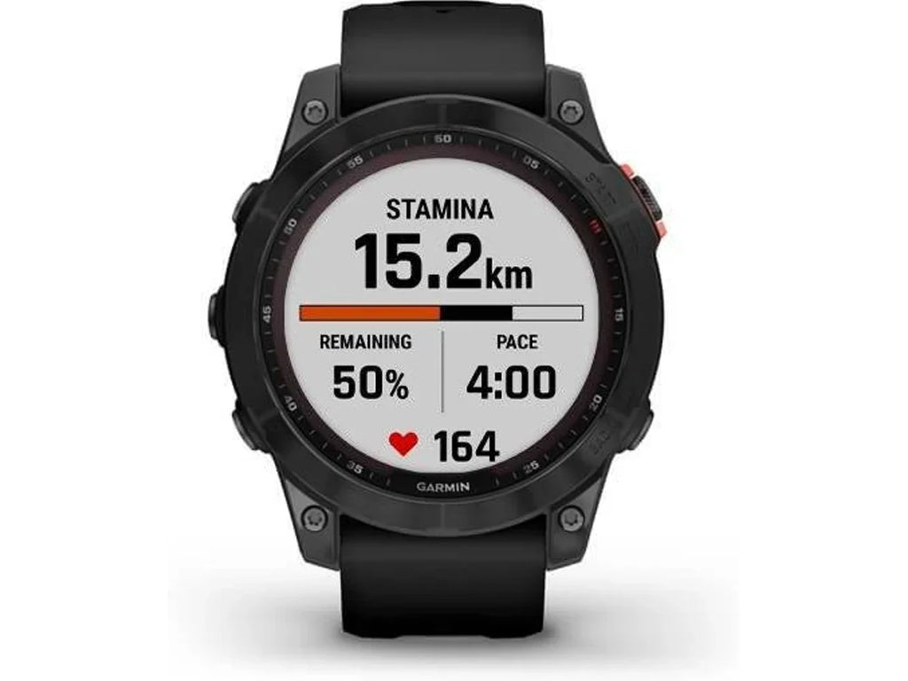 Reloj Deportivo GARMIN Fenix 7 Solar (Bluetooth - Hasta 14 días de autonomia con Energia Solar - Negro)