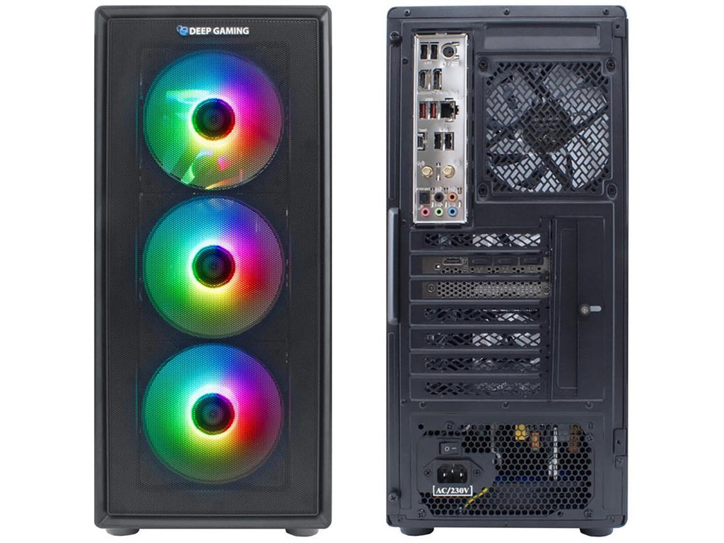 Desktop Gaming DEEP GAMING Nostromo Pro (Intel Core i9-12900F - RTX 4060 Ti 8GB GDDR6 - RAM: 64 GB - 2TB SSD PCIe 4.0)