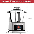 Magimix Cook Expert Chrome 18900 Robot de Cocina Multifuncional 3,5 L, Motor Profesional, Cromo Mate