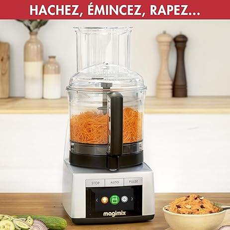 Magimix Cook Expert Conectado - Robot de cocina multifunción Connect 3,5L, Motor profesional 1700W, Cromo mate