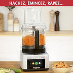 Magimix Cook Expert Conectado - Robot de cocina multifunción Connect 3,5L, Motor profesional 1700W, Cromo mate