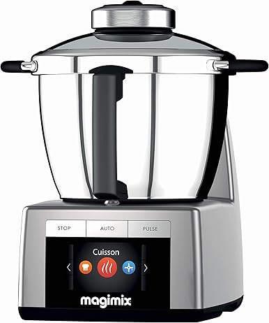 Magimix Cook Expert Chrome 18900 Robot de Cocina Multifuncional 3,5 L, Motor Profesional, Cromo Mate