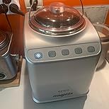 MAGIMIX Sorbetière 11680 Gelato Expert, Máquina de helados profesional, Turbina de helados, helado italiano, helado artesanal, granizado