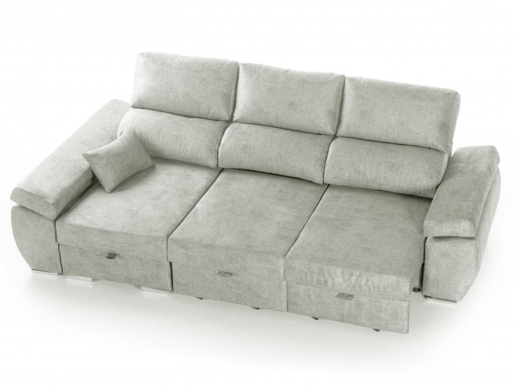 Chaiselongue Reversible Indico Plata Izquierda