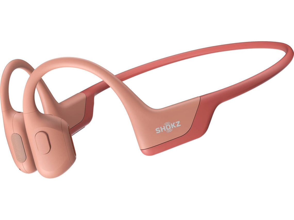 Auriculares Bluetooth Multipoint SHOKZ Openrun Pro (Open Ear - Micrófono - Rosa)