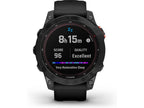 Reloj Deportivo GARMIN Fenix 7 Solar (Bluetooth - Hasta 14 días de autonomia con Energia Solar - Negro)