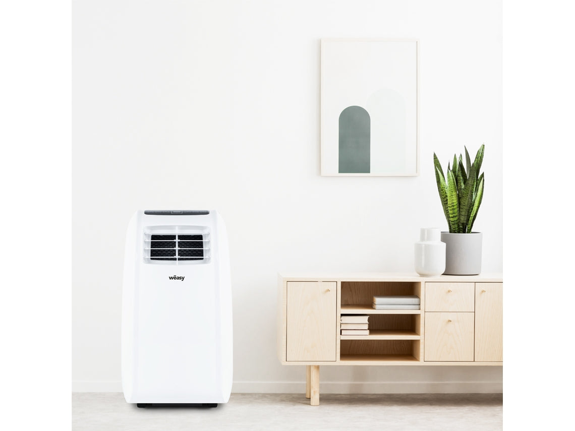 Aire Acondicionado Portátil WËASY (15 m² - 7000 BTU - Blanco)