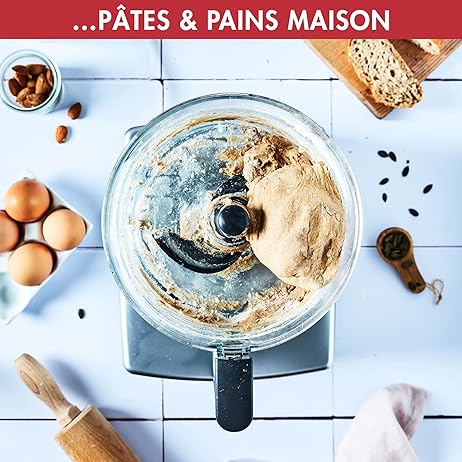 MAGIMIX 4200 XL Robot de cocina compacto y versátil 18472F, FABRICADO EN FRANCIA, Cromo Brillante