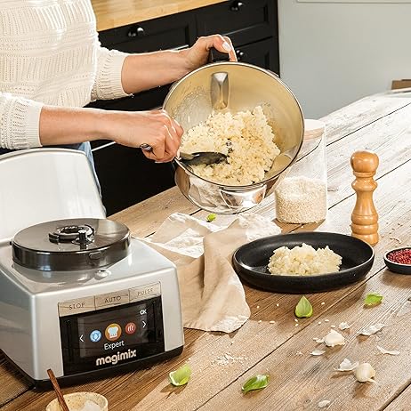 Magimix Cook Expert Chrome 18900 Robot de Cocina Multifuncional 3,5 L, Motor Profesional, Cromo Mate