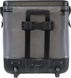 Nevera con ruedas Evolution Outdoor, aislada y a prueba de fugas, EVO Premium, con tapa moldeada en ABS, 8 presillas para accesorios y asa retráctil de 4 niveles