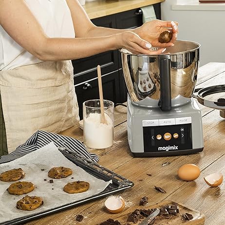 Magimix Cook Expert Chrome 18900 Robot de Cocina Multifuncional 3,5 L, Motor Profesional, Cromo Mate