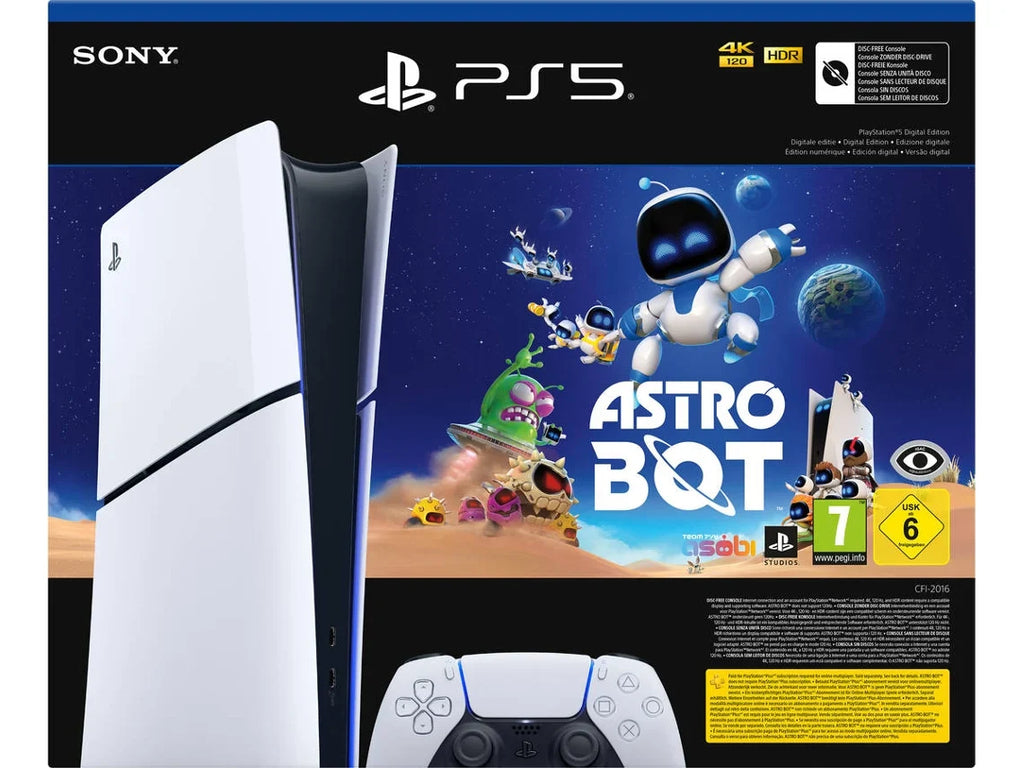Consola PS5 Digital + Juego Astro Bot