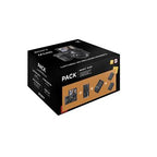 Cámara híbrida Sony A6400 Negra + Objetivo E PZ 16-50 mm f/3.5-5.6 OSS + Objetivo E 55-210 mm f/4.5-6.3 OSS + cargador externo + segunda batería