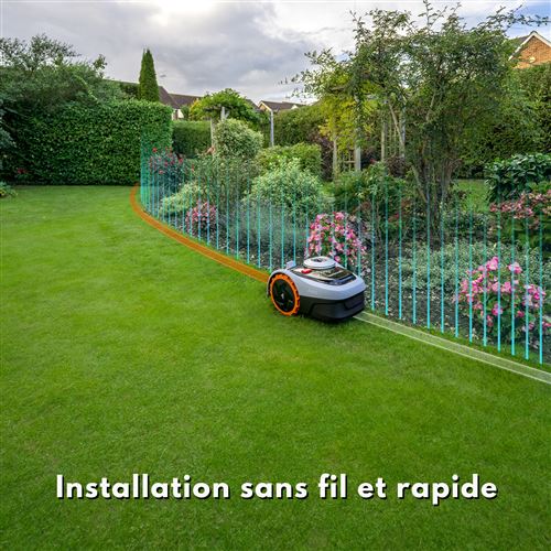 Robot cortacésped Navimow i105E 55 W Gris