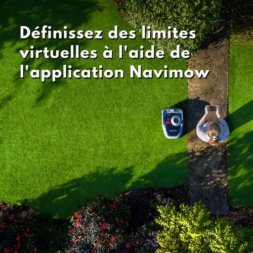 Robot cortacésped Navimow i105E 55 W Gris