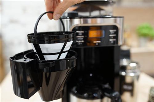 SEVERIN KA 4810 - Cafetera - 10 tazas - acero inoxidable/negro