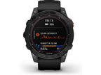 Reloj Deportivo GARMIN Fenix 7 Solar (Bluetooth - Hasta 14 días de autonomia con Energia Solar - Negro)