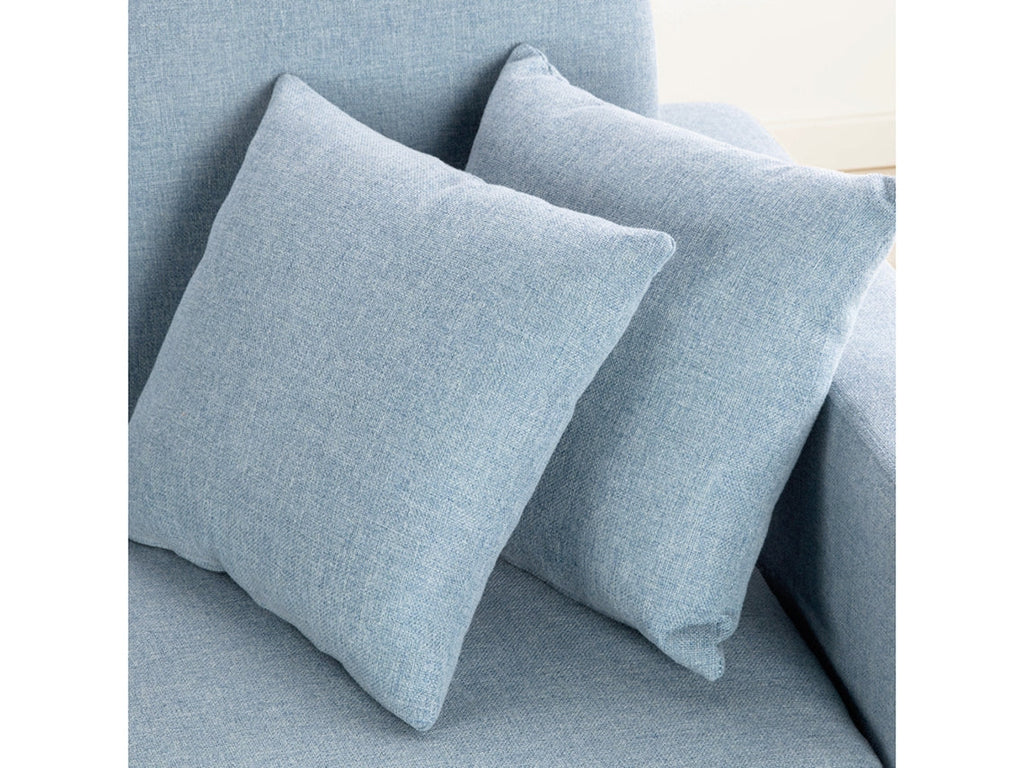 Sofá Cama Nalui Reine 3 Plazas Azul Celeste