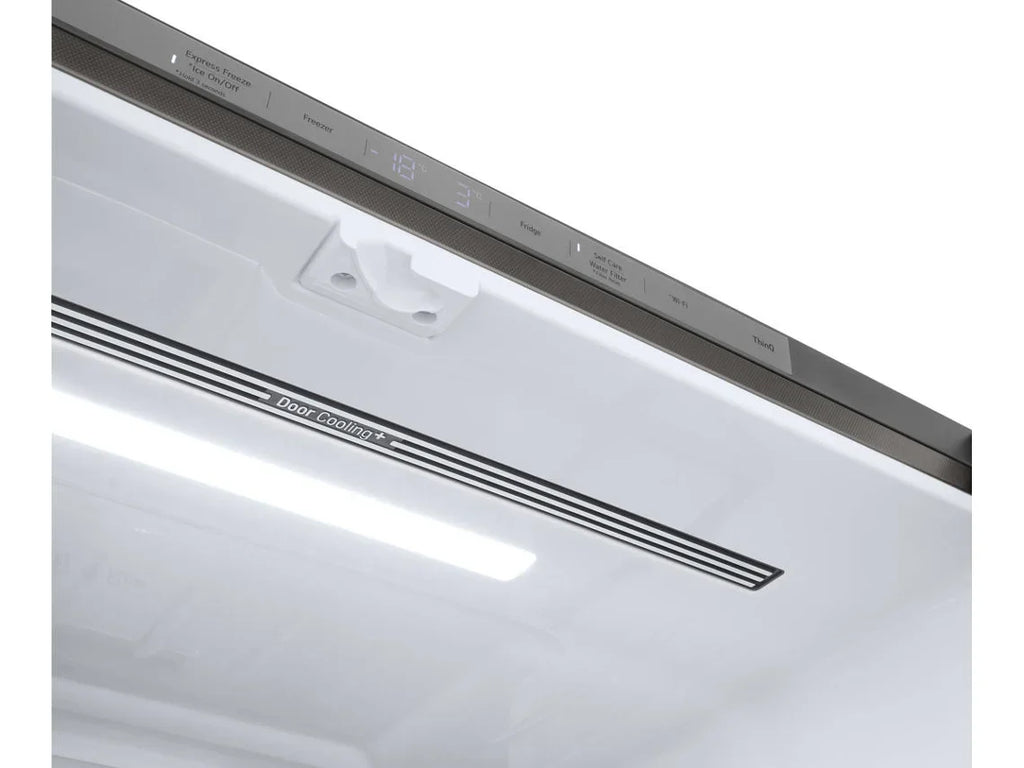 Frigorífico Americano SBS LG GMG960MBJE INSTAVIEW DOOR (No Frost - 179.2 cm - 638 L - Inox)