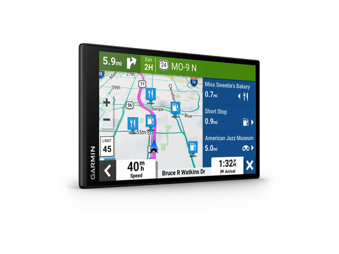 GARMIN DriveSmart 76 navegador Fijo 17,8 cm (7) TFT Pantalla táctil 239,6 g Negro