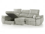 Chaiselongue Reversible Indico Plata Izquierda