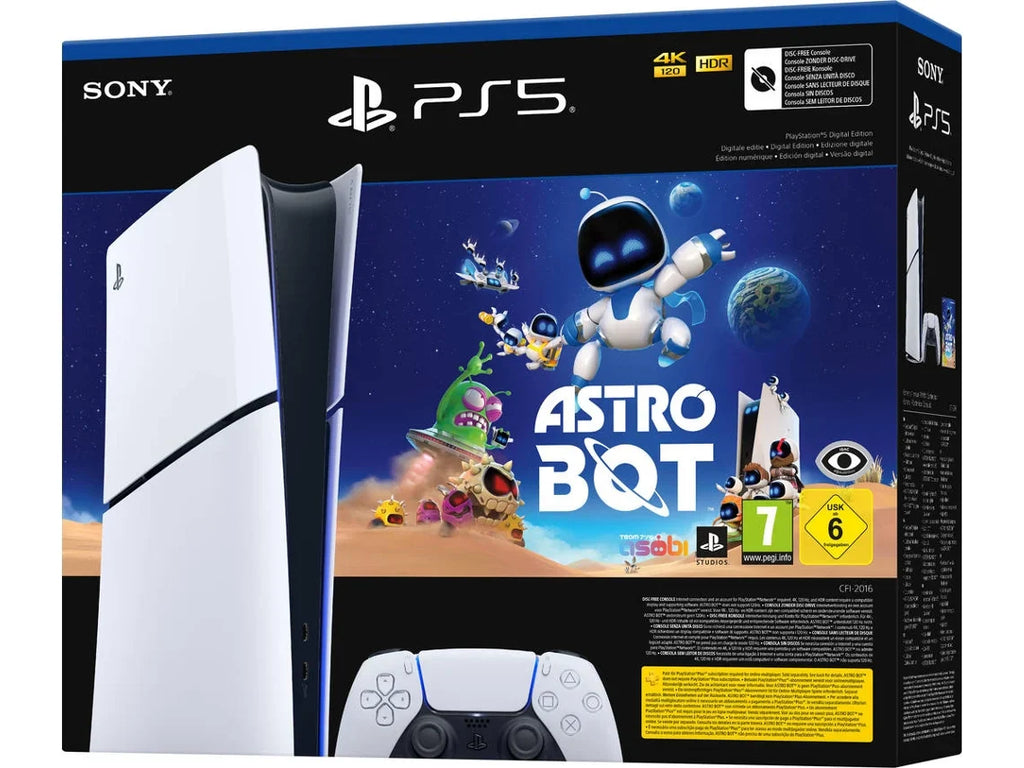 Consola PS5 Digital + Juego Astro Bot