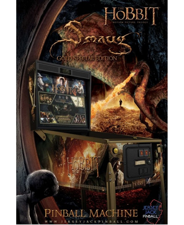 Pinball El Hobbit Smaug Edición Especial Dorada
